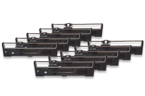 VHBW Printer Ribbon Epson C13S015337 - Black