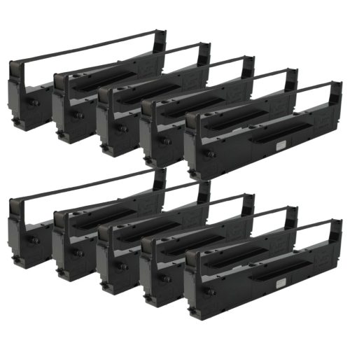 VHBW Druckband Epson C13S015021, S015637 - Schwarz