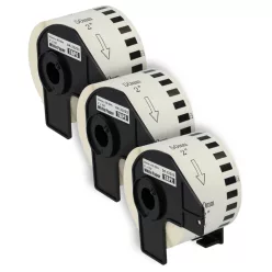   VHBW Label Roll instead of Brother DK-22223 - 50 mm x 30.48 m + Holder