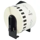 VHBW Label Roll instead of Brother DK-22223 - 50 mm x 30.48 m + Holder