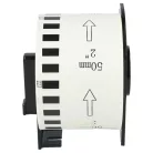 VHBW Label Roll instead of Brother DK-22223 - 50 mm x 30.48 m + Holder