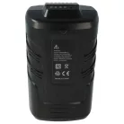 VHBW AL-KO Lawn Mower Battery 113280, 9113280, B150, 113124, 113126 - 4000 mAh 36 V Li-Ion, Black