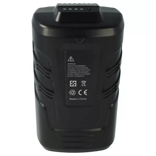 VHBW AL-KO Lawn Mower Battery 113280, 9113280, B150, 113124, 113126 - 4000 mAh 36 V Li-Ion, Black