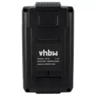 VHBW AL-KO Lawn Mower Battery 113280, 9113280, B150, 113124, 113126 - 4000 mAh 36 V Li-Ion, Black