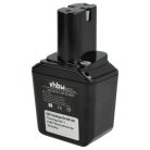 VHBW Elektromos kéziszerszámgép akkumulátor Bosch 2607335069, GSR 9,6VES, GSB 9,6VE eszközökhöz - 9.6V, Ni-MH, 2100mAh