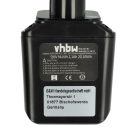 VHBW Elektromos kéziszerszámgép akkumulátor Bosch 2607335069, GSR 9,6VES, GSB 9,6VE eszközökhöz - 9.6V, Ni-MH, 2100mAh