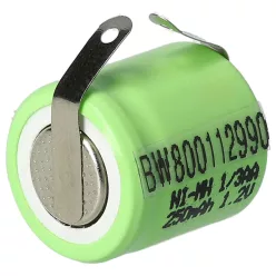 VHBW Model Maker Battery 1/3AA - 250 mAh 1.2 V NiMH