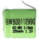 VHBW Model Maker Battery 1/3AA - 250 mAh 1.2 V NiMH