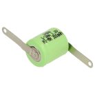 VHBW Knopfzelle Akku 1/3AA - 300 mAh 1,2 V NiMH