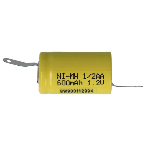 VHBW Model Maker Battery 1/2AA - 600 mAh 1.2 V NiMH