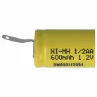 VHBW Model Maker Battery 1/2AA - 600 mAh 1.2 V NiMH