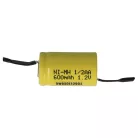 VHBW Model Maker Battery 1/2AA - 600 mAh 1.2 V NiMH