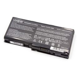   Notebook akkumulátor  Toshiba PA3729U-1BAS, PA3729U-1BRS, PA3730 - 4400 mAh 10,8 V Li-Ion, fekete