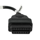 VHBW OBD2 Adapter 38Pin OBD1 to OBD2 - 13,3 cm