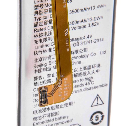 VHBW Mobile Phone Battery for Lenovo BL268 - 3400 mAh 3.85 V Li-Polymer - Smartphone Battery