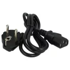 VHBW C13 Power Cable Euro Plug - 1.2 m