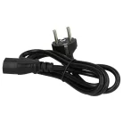 VHBW C13 Power Cable Euro Plug - 1.2 m