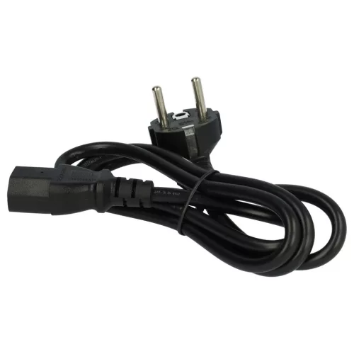 VHBW C13 Power Cable Euro Plug - 1.2 m