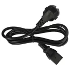 VHBW C13 Power Cable Euro Plug - 1.2 m