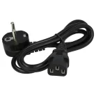 VHBW C13 Power Cable Euro Plug - 1.2 m
