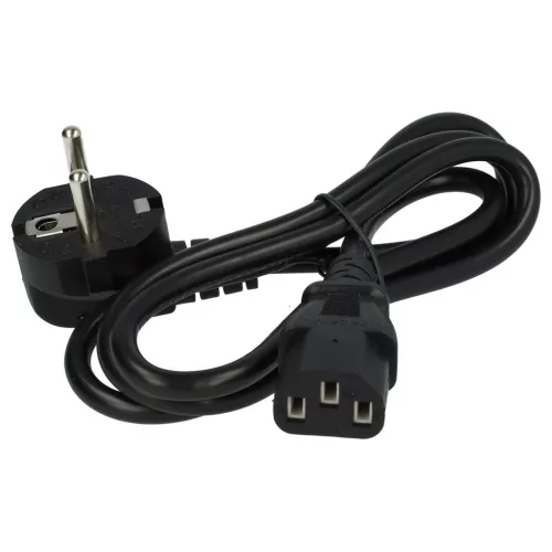 VHBW C13 Power Cable Euro Plug - 1.2 m