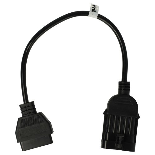 VHBW OBD2 Adapter 10Pin OBD1 zu OBD2 für Opel - 17,5 cm