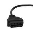 VHBW OBD2 Adapter 10Pin OBD1 zu OBD2 für Opel - 17,5 cm