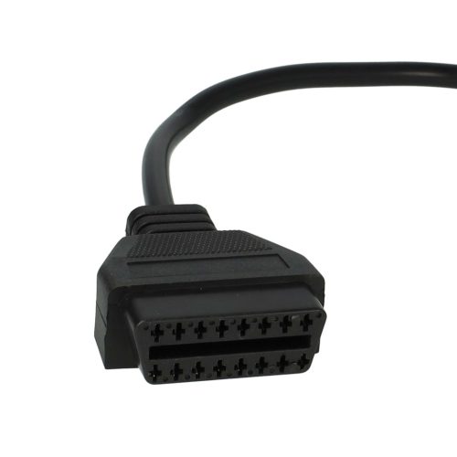 VHBW OBD2 Adapter 10Pin OBD1 zu OBD2 für Opel - 17,5 cm