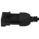 VHBW OBD2 Adapter 10Pin OBD1 zu OBD2 für Opel - 17,5 cm
