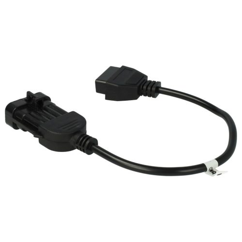 VHBW OBD2 Adapter 10Pin OBD1 zu OBD2 für Opel - 17,5 cm