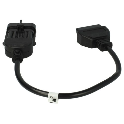 VHBW OBD2 Adapter 10Pin OBD1 zu OBD2 für Opel - 17,5 cm