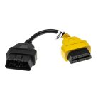 VHBW OBD2 Adapter 16Pin OBD1 to OBD2 - 11,2 cm
