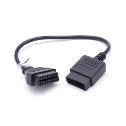 VHBW OBD2 Adapter 14Pin OBD1 to OBD2 - 13,1 cm