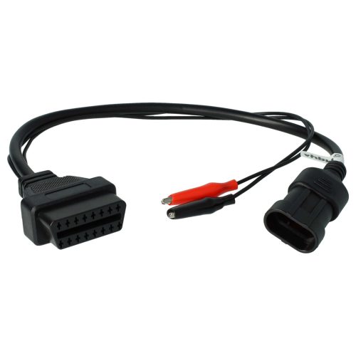 VHBW OBD2 Adapter 3Pin OBD1 to OBD2 - 12,4 cm