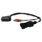 VHBW OBD2 Adapter 3Pin OBD1 to OBD2 - 12,4 cm