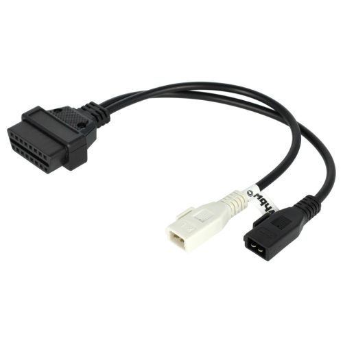 VHBW OBD2 Adapter 4Pin OBD1 to OBD2 - 13,1 cm