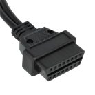 VHBW OBD2 Adapter 4Pin OBD1 to OBD2 - 13,1 cm