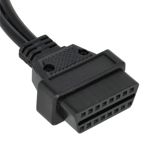 VHBW OBD2 Adapter 4Pin OBD1 to OBD2 - 13,1 cm