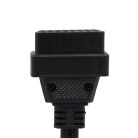 VHBW OBD2 Adapter 4Pin OBD1 to OBD2 - 13,1 cm