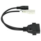 VHBW OBD2 Adapter 4Pin OBD1 to OBD2 - 13,1 cm