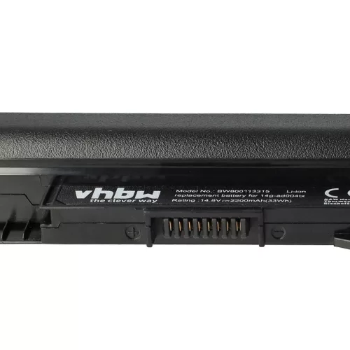 VHBW Notebook Battery HP 807611-141, 807611-421, 807611-131 - 2200 mAh 14.8 V Li-Ion, black