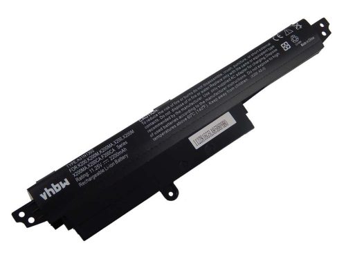 Notebook akkumulátor  Asus 1566-6868, 0B110-00240100E, A31LM9H - 2200 mAh 11,25 V Li-Ion, fekete