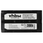 Videokamera akkumulátor Hitachi VM-BPL13, M-BPL30, VM-BPL13J, VM-BPL13A - 2000 mAh 7,4 V Li-Ion