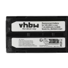 Videokamera akkumulátor Hitachi VM-BPL13, M-BPL30, VM-BPL13J, VM-BPL13A - 2000 mAh 7,4 V Li-Ion