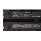 VHBW Laser Akku Geomax ZBA200, ZBA400 - 3400 mAh 7,4 V Li-Ion