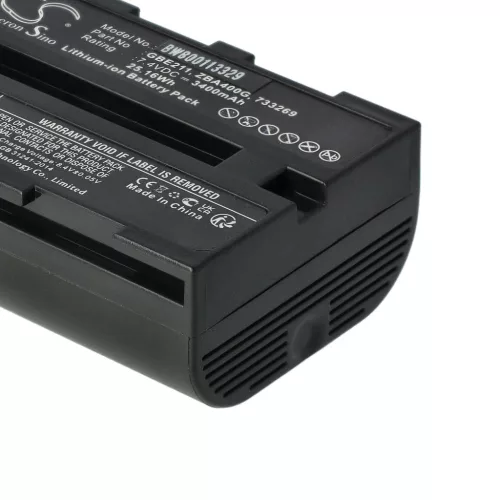 VHBW Laser Akku Geomax ZBA200, ZBA400 - 3400 mAh 7,4 V Li-Ion