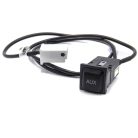 VHBW AUX Audio Adapter Cable for VW, Audi / Seat / Skoda / VW RNS310 - 120 cm