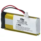 VHBW Drahtloser Kopfhörer Akku Cardo BAT00004 - 800 mAh 3,7 V Li-Polymer