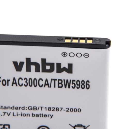 VHBW Mobile Phone Battery for Archos TBW5986, AC1850A, AC300CA - 1550 mAh 3.7 V Li-Ion - Smartphone Battery