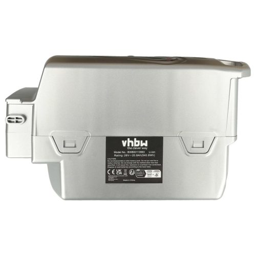 VHBW E-bike battery NKY210B02, NKY210B2, NKY224B02, NKY190B02 - 20.8 Ah 25.2 V Li-Ion, silver